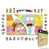 Animal Jigsaw Puzzle > Wooden Jigsaw Puzzle > Jigsaw Puzzle A4 + Wooden Gift Box Rick and Morty Look At That - Wooden Jigsaw Puzzle