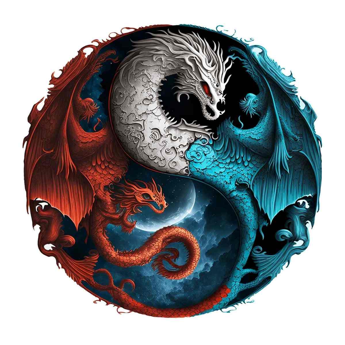 Drago Yin Yang - Puzzle