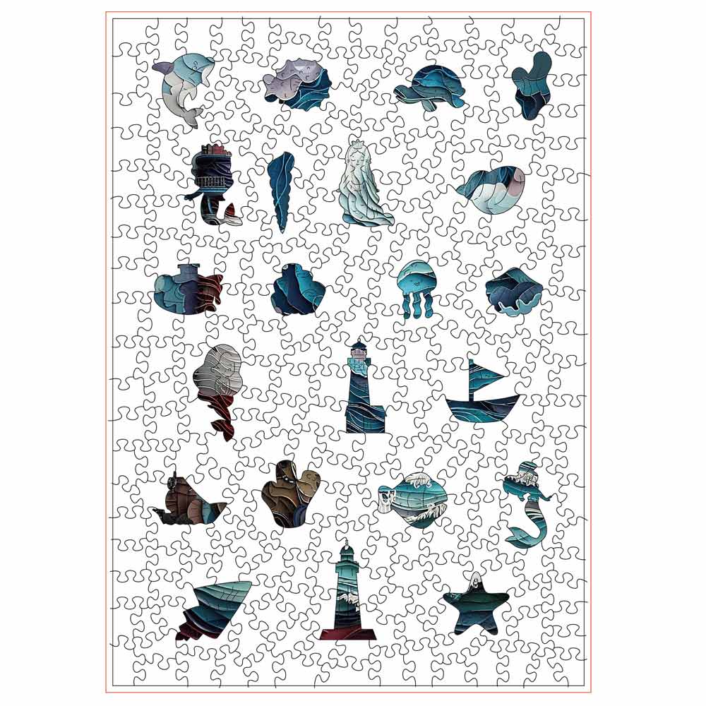 Animal Jigsaw Puzzle > Wooden Jigsaw Puzzle > Jigsaw Puzzle Lighthouse - Jigsaw Puzzle