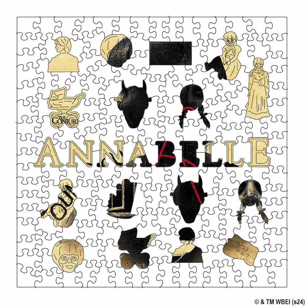 Annabelle ti ha trovato - puzzle di legno