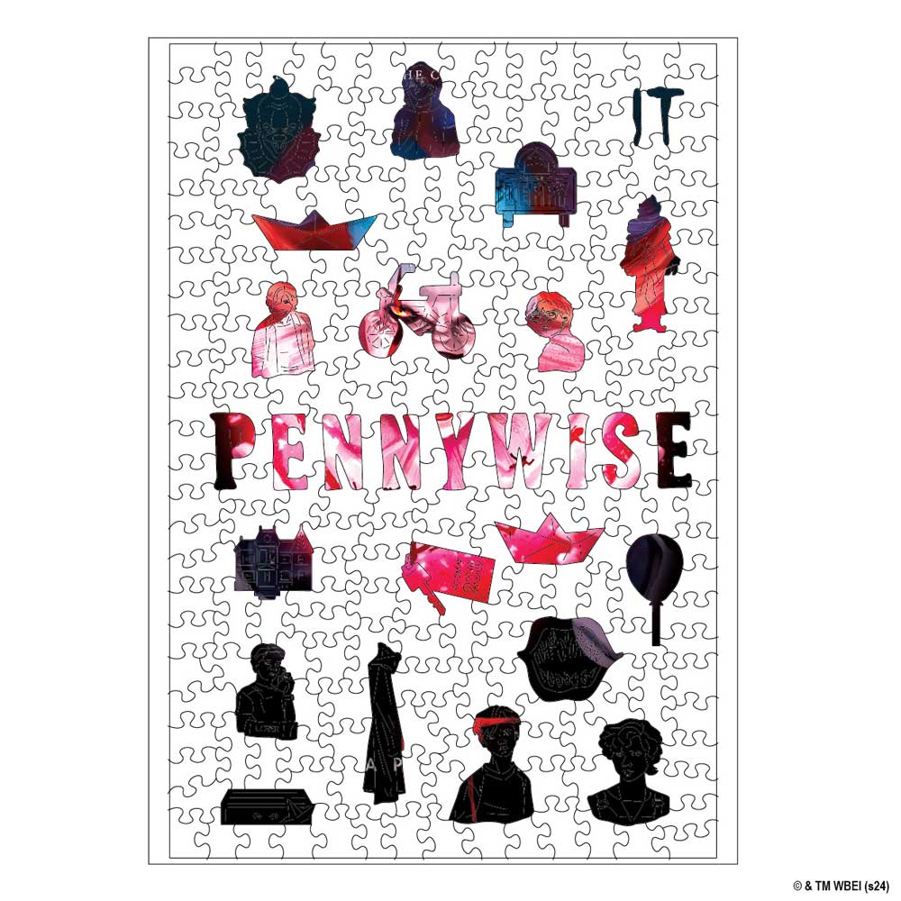 Pennywise - puzzle in legno