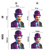 Animal Jigsaw Puzzle > Wooden Jigsaw Puzzle > Jigsaw Puzzle Smiling Charlie Chaplin - Jigsaw Puzzle