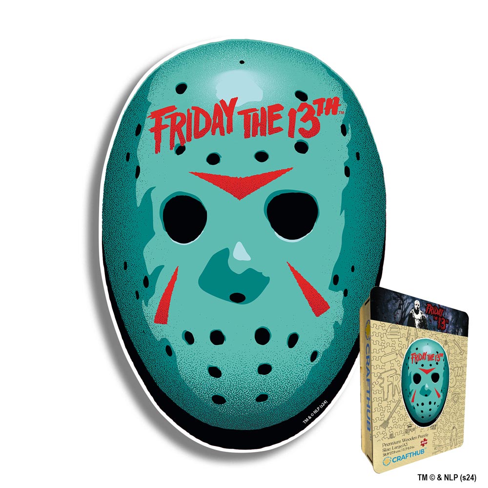 La maschera di Jason - puzzle in legno