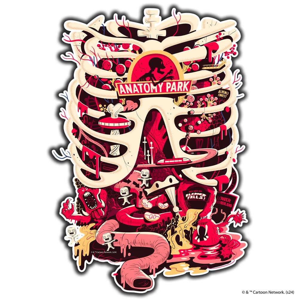 Animal Jigsaw Puzzle > Wooden Jigsaw Puzzle > Jigsaw Puzzle Rick and Morty Anatomy Park - Wooden Jigsaw Puzzle