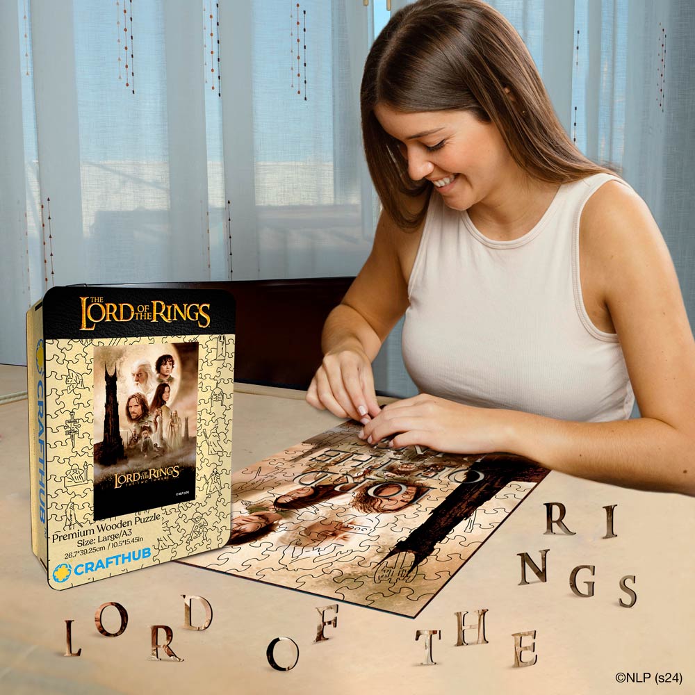 La Compagnia delle Due Torri - puzzle in legno