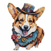 Cane Corgi - Kit per pittura con diamanti