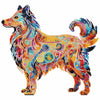 Cane Collie grezzo - Kit per pittura con diamanti