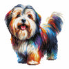 Cane Terrier tibetano - Kit per pittura con diamanti