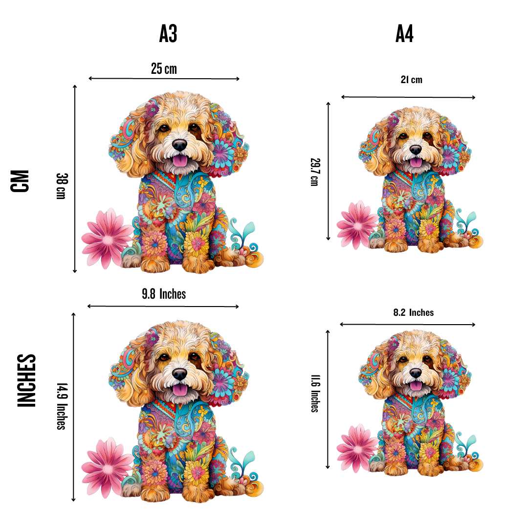 Cane Cavapoo - puzzle