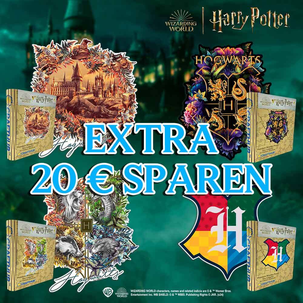 Harry Potter: i 4 set di puzzle in legno più venduti