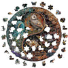 Fiore e uccello Yin Yang - Puzzle