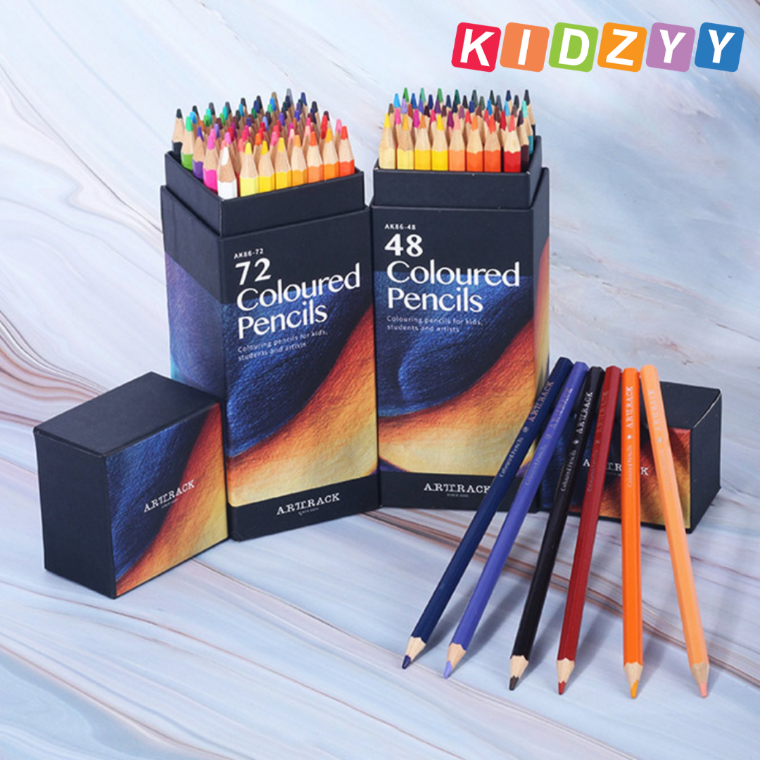 Portable High-Quality Oil Colored Pencil Art Supplies