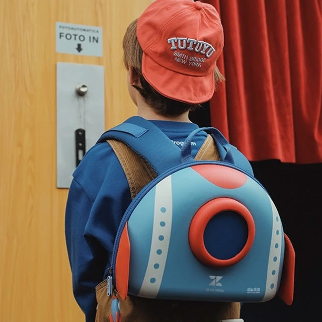 Space Rocketship Schoolbag