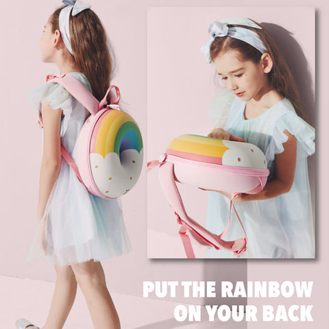 Donut Edition: Rainbow Sky Schoolbag