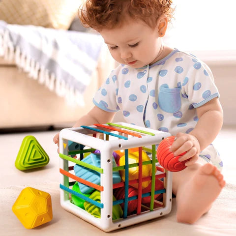 Kidzyy™ Montessori Shape Blocks Learning Toy